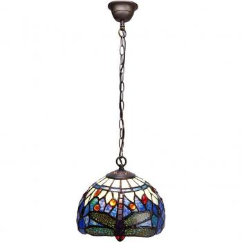 Lámpara de Techo Viro Belle Epoque Azul Hierro 60 W 20 x 125 x 20 cm
