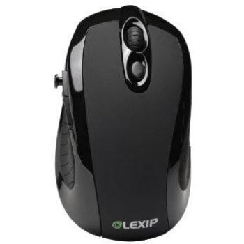 Lexip 3DM-PRO - Ratón USB, color negro