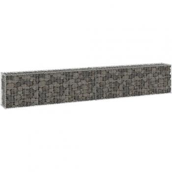 Gabion con cubierta de acero galvanizado 300x30x50 cm