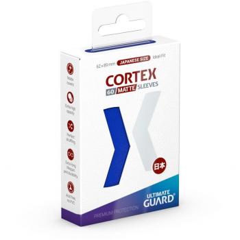Ultimate Guard Cortex Sleeves Tamaño Japonés Azul Mate (60)