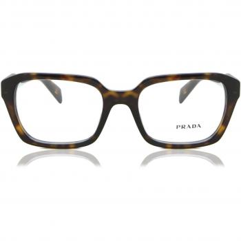 Prada PR 14ZV 2AU1O1 Women’s Eyeglasses Tortoiseshell Size 54 (Frame Only) - Blue Light Block Available