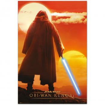 Póster Star Wars Obi-Wan Kenobi Twin Suns 91.5 x 61 cm