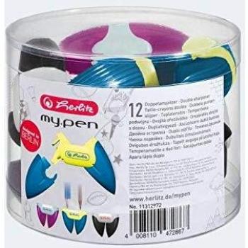 Pelikan 11312972 - Afilalápice, 2 usos expositor de 12
