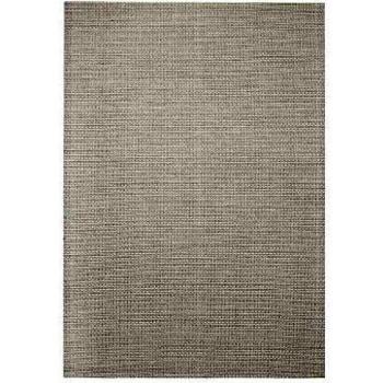 vidaXL Alfombra Exterior/Interior 140x200cm Apariencia Sisal Gris Decoración