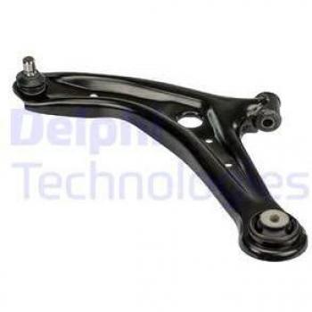 DELPHI control arm TC3465 - Barra oscilante de suspensión de ruedas, fabricada por DELPHI, diseñada para proporcionar soporte y estabilidad en la suspensión del vehículo, compatible con múltiples modelos de automóviles, fabricada con materiales de