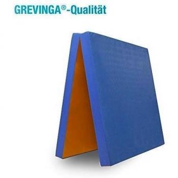 Grevinga – Colchoneta de Turn plegable – GESCHENKE – RG 22 – 200 x 100 x 6 cm en amarillo