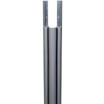 Kit antipinzamiento Garomin N°2 1400 mm gris con 3 fuelles, raíl, tornillos y adhesivo - Wattelez