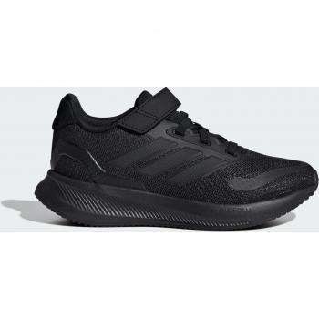 Zapatillas adidas Runfalcon 5 para niños, color negro puro, talla 33.5
