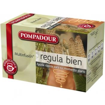 Pompadour Infusiones Cuerpo Sano Regula Bien - 20 bolsitas