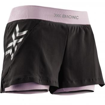 Pantalones Cortos 2 en 1 X-Bionic Twyce Race para Mujer Lila