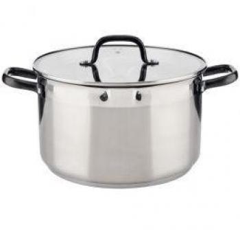 Cacerola Bergner BGIC-3622 9 Litros Inox con Tapa