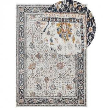 Alfombra Oriental Vintage Beige y Azul 160 x 230 cm Polipropileno y Poliéster