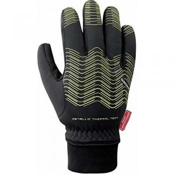 SHIMANO Guantes SH Windstopper, Unisex Adulto, Amarillo, M