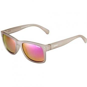 Sinner Mad River Unisex Polarized Floating Grey Sunglasses with Pink Revo Lenses
