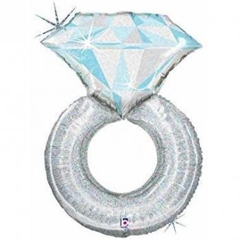 Globo Platinum Wedding Ring Forma 97cm