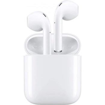 Myway Wireless Touch MWHPH0030 Auriculares Bluetooth con Estuche de Carga, Autonomía 3h, Control Táctil, Color Blanco