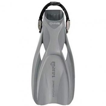 Mares Power Plana Aletas, Unisex Adulto, Silver, S