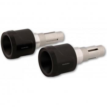 Highsider Akron-XL Extremos de Manillar - Bar End Weights - Negro