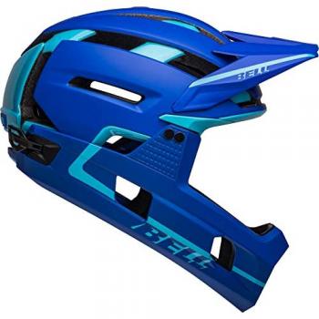 Casco Bell Super Air R Spherical azul claro oscuro - M