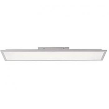 Plafón LED Just Light Flat 19W, Blanco Cálido, Dimensiones 25x6x100 cm, Función de Memoria