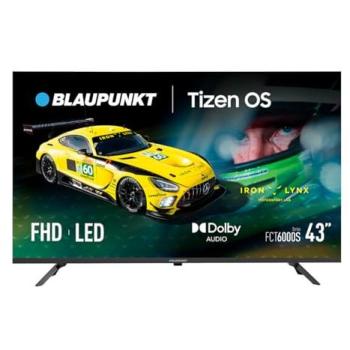 Televisor LED 43 Blaupunkt 43FCT6000S Full HD Smart TV Tizen con Dolby Digital+, Wi-Fi Dual, Bluetooth 5.1 y 2×HDMI
