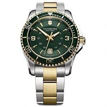 Victorinox Maverick Mens Analogue Quartz Watch with Stainless Steel Bracelet V241605