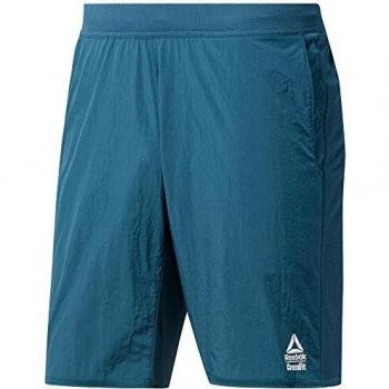Reebok CF Hybrid Short-Knit Woven Pantalón Corto, Hombre, Heritage Teal, 2XL