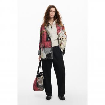 Abrigo largo multicolor arty para mujer M. Christian Lacroix, casual, algodón, XS