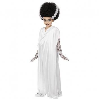 Disfraz de La novia de Frankenstein en Vestido para niña - Smiffy's