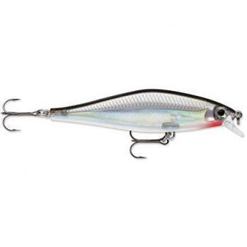 Rapala Shadow Rap-Material Reactivo y Dinámico-Señuelo Pesca de Agua Dulce, Unisex-Adult, Silver, 11cm/13g