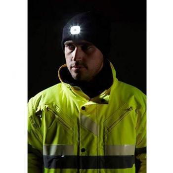 Gorro beanie con lámpara LED recargable por USB - Portwest B029