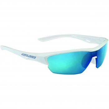 Salice 011 RW White/Blue Men's Sunglasses Size 125