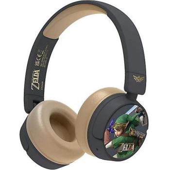 Auriculares inalámbricos The Legend Of Zelda para niños Link Gris/Beige One Size