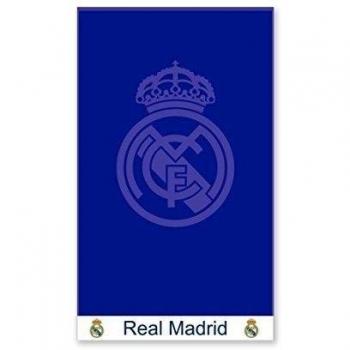 Secaneta Toalla Playa Real Madrid Jaquard Azulón