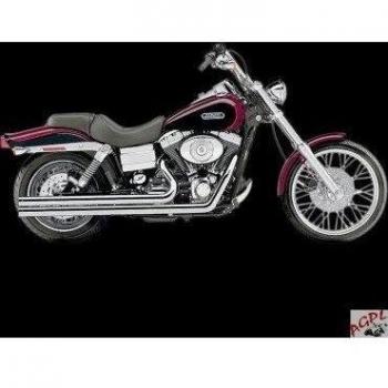 HARLEY DAVIDSON FXD 1584-06/11-PIEZA SILENCIOSA LÍNEA ESCAPE COBRA SPEEDSTER 1800-1829 LARGO