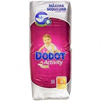 Dodot - Activity Pañales para bebés - Talla 4, 9-15 kg - 50 unidades