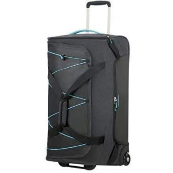 American Tourister Road Quest Wheeled Duffle Medium Bolsa de Viaje, 67 cm, 75 Liters, Gris