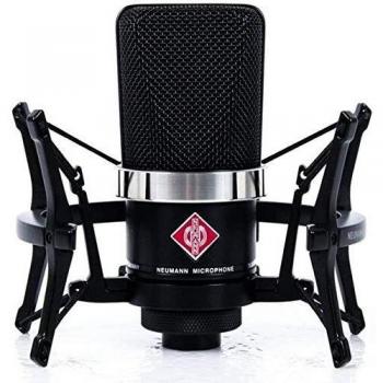 Neumann TLM 102 Studio Microphone Set with Shock Mount - Black