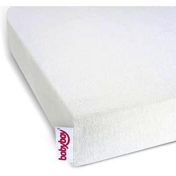 Sábana bajera Deluxe de Jersey para cuna modelo Original, color blanco roto