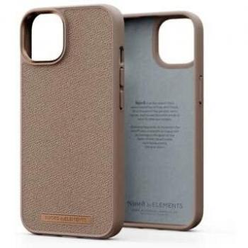 Funda de Tela Njord Just Case para iPhone 14 - Arena Rosa