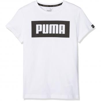PUMA Rebel Tee Camisa, Niños, Puma Blanco, 152