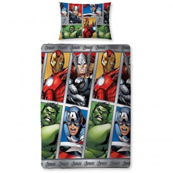 Marvel Avengers Duvet Set Reversible Team 135 x 200 cm