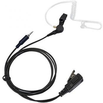 Coodio Yaesu Radio Auriculares Micro-Auricular Micrófono [Tubo Acústico] Seguridad y Bodyguard Para Yaesu Standard Horizon FT-270E VX-6E HX870E Walkie-Talkie Transceptor Emisor y Receptor PMR