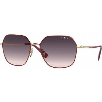 Vogue VO4198S 280/36 Geometric Red Sunglasses for Women