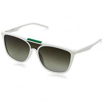 Polaroid Men's Acetate Sunglasses PLD 6024/S LB - White/Green, One Size