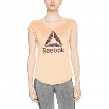 Reebok Wor Supremium 2.0 Tee Bl Camiseta, Mujer, Naranja