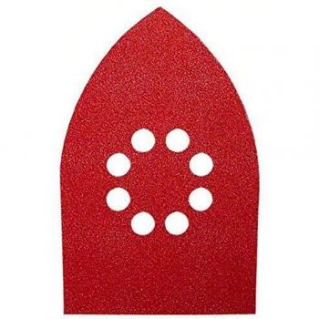 Bosch 2 609 256 A79 - Juego de hojas de lija de 10 piezas para lijadora múltiple