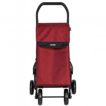 Carro Compra 4 Ruedas Muuvi Granate