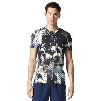 adidas Clima Chill Teeg - Camiseta de manga corta para hombre, color multicolor, talla XL