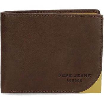 Cartera Pepe Jeans Arrow con tarjetero Marrón